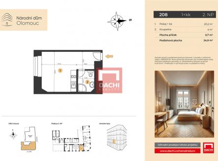 208-1.jpg | Prodej bytu, 1+kk, 24 m²
