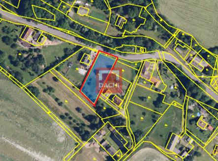 repova-satelitni-katastralni-celek.png | Prodej - pozemek pro bydlení, 1 374 m²