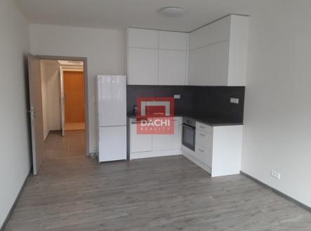 kuchyně | Pronájem bytu, 1+kk, 4 335 m²