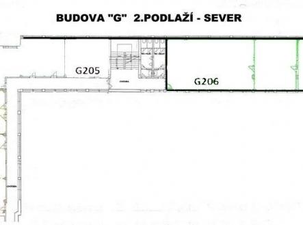 201-2patro | Pronájem - kanceláře, 73 m²