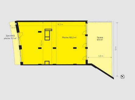 999-pudorys_1200 | Prodej - restaurace, 162 m²