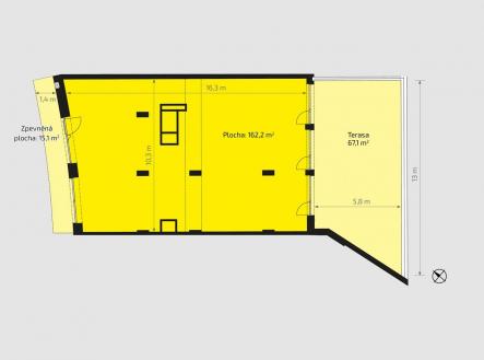 999-pudorys_1200 | Prodej - restaurace, 162 m²