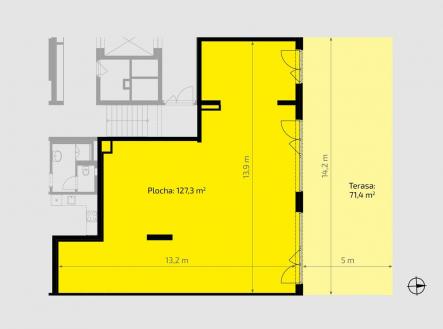 994-pudorys_1200 | Prodej - obchodní prostor, 127 m²