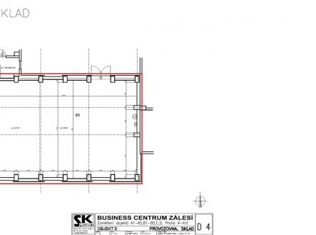 Schema | Pronájem - komerční objekt, sklad, 220 m²