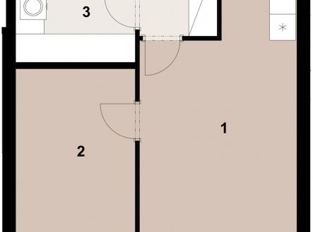 011_2400_RGB | Prodej bytu, 2+kk, 52 m²