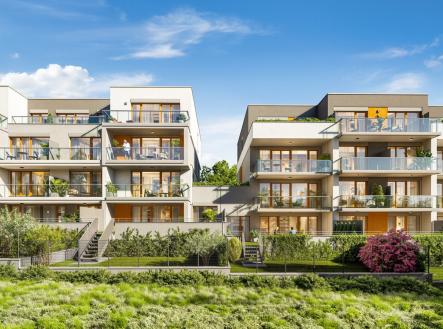 218-vizu4_2400_RGB | Prodej bytu, 2+kk, 54 m²