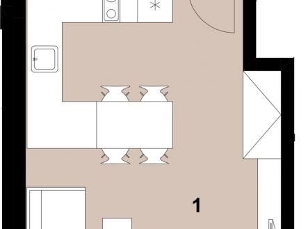 112_2400_RGB | Prodej bytu, 1+kk, 35 m²