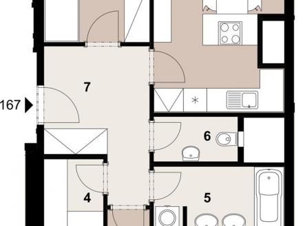 167_2400_RGB | Prodej bytu, 3+kk, 77 m²