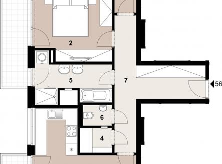 056_2400_RGB | Prodej bytu, 3+kk, 85 m²