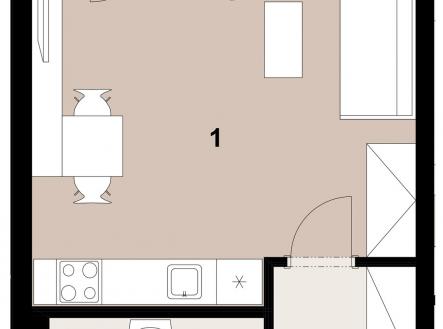 014_2400_RGB | Prodej bytu, 1+kk, 33 m²