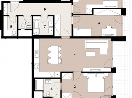 359_2400_RGB | Prodej bytu, 4+kk, 105 m²