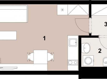 275_2400_RGB | Prodej bytu, 1+kk, 30 m²