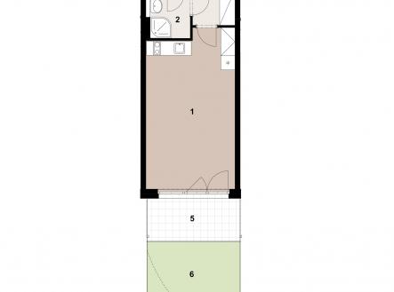 117_2400_RGB | Prodej bytu, 1+kk, 35 m²