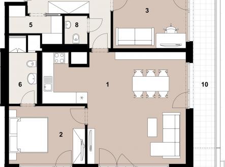 098_2400_RGB | Prodej bytu, 4+kk, 108 m²