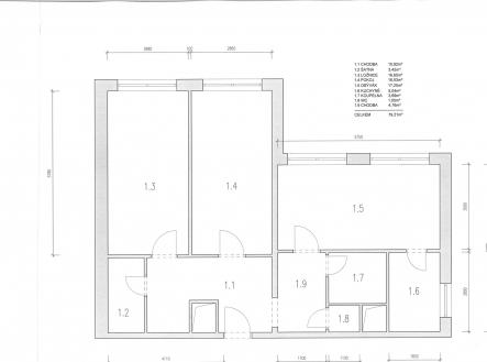 . | Prodej bytu, 3+1, 79 m²