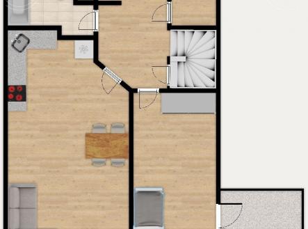 . | Prodej bytu, 4+kk, 91 m²