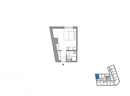 . | Prodej bytu, 1+kk, 18 m²