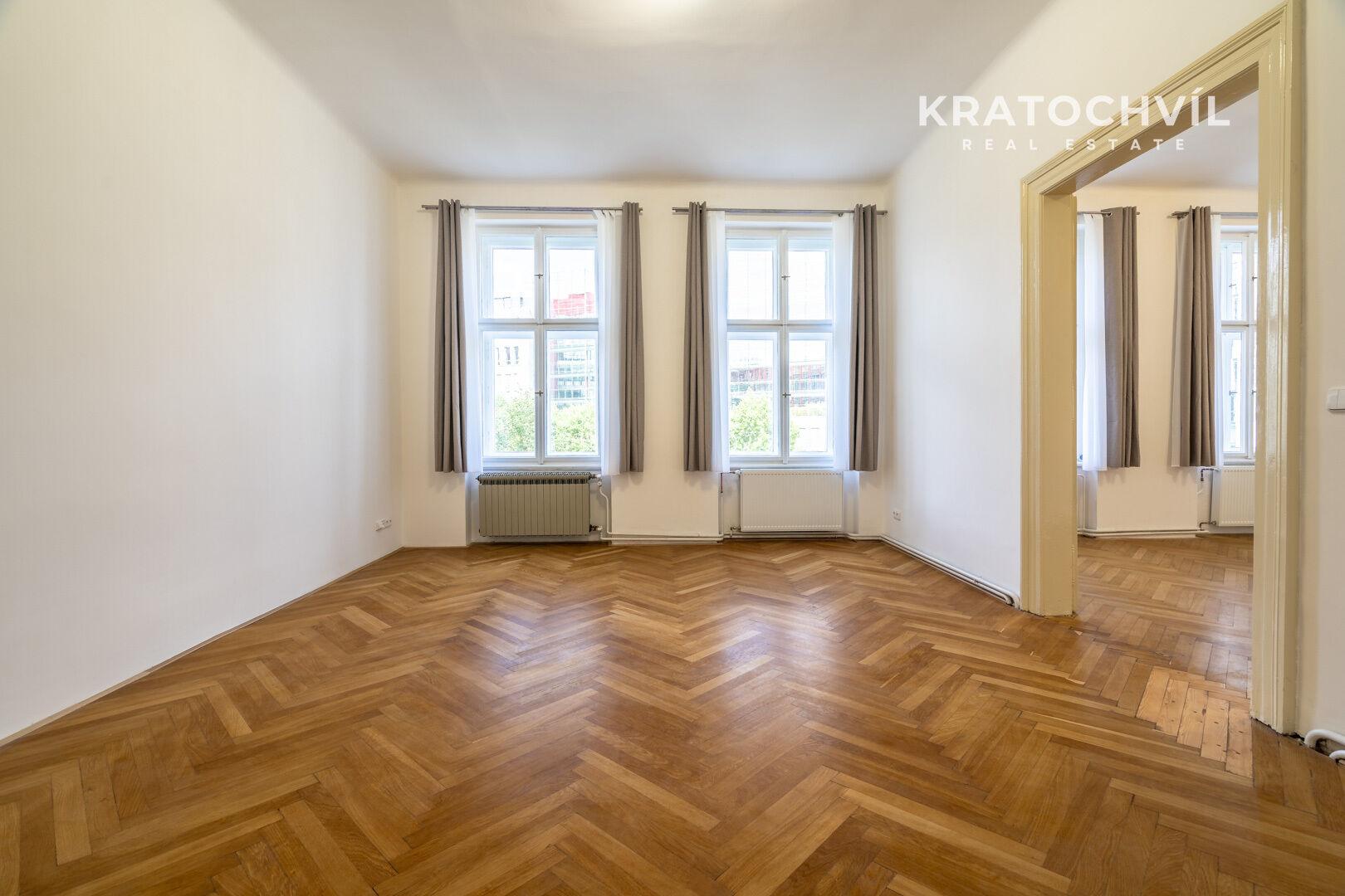 3+kk, Praha 8 - Karlín, po rekonstrukci, 101 m2,