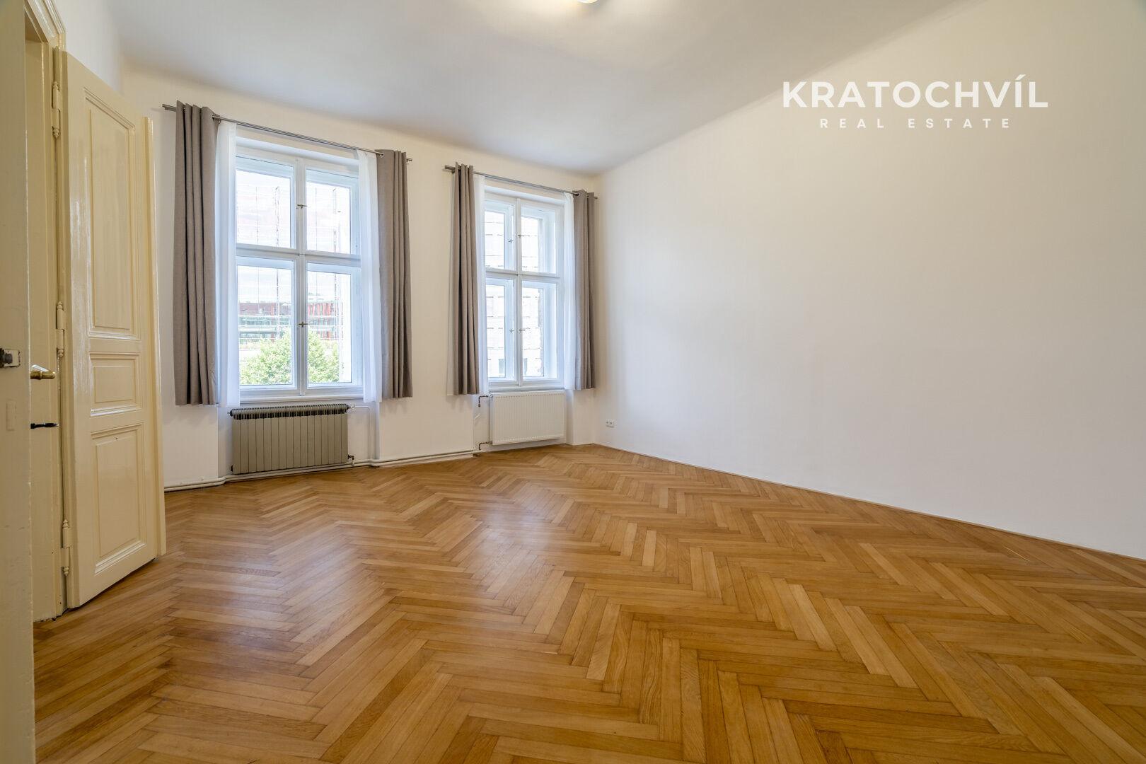 3+kk, Praha 8 - Karlín, po rekonstrukci, 101 m2,