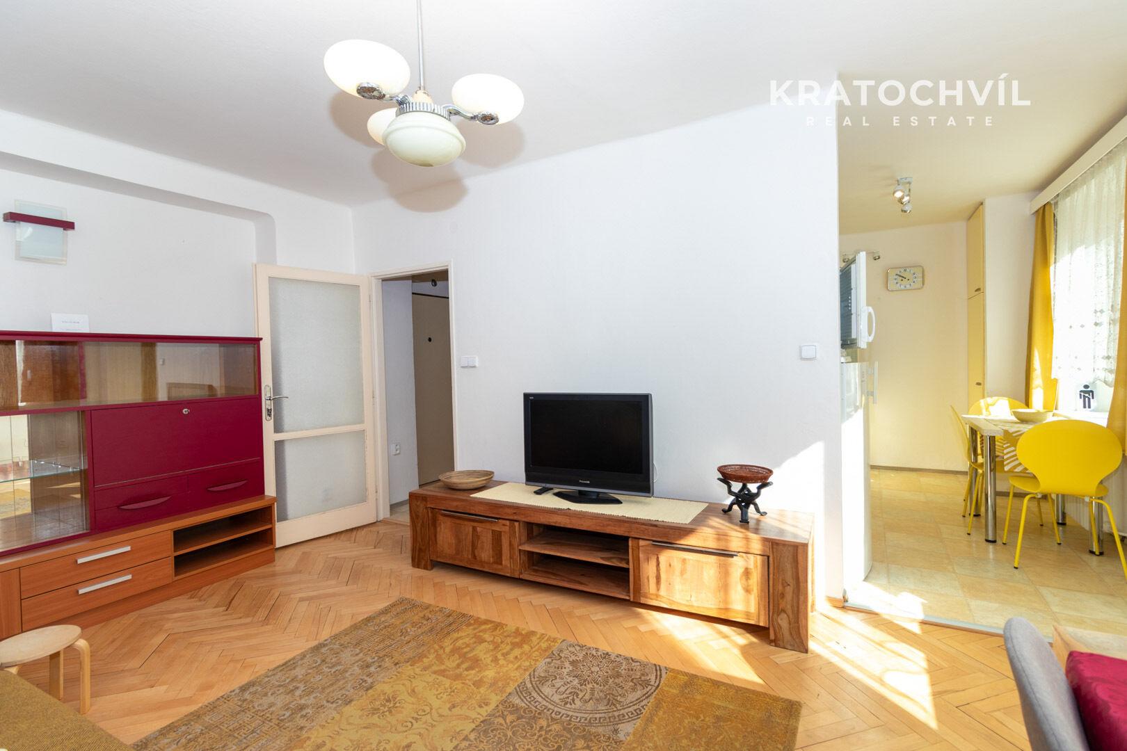 Zařízený 2+1, 52 m2, Praha 2 - Vinohrady