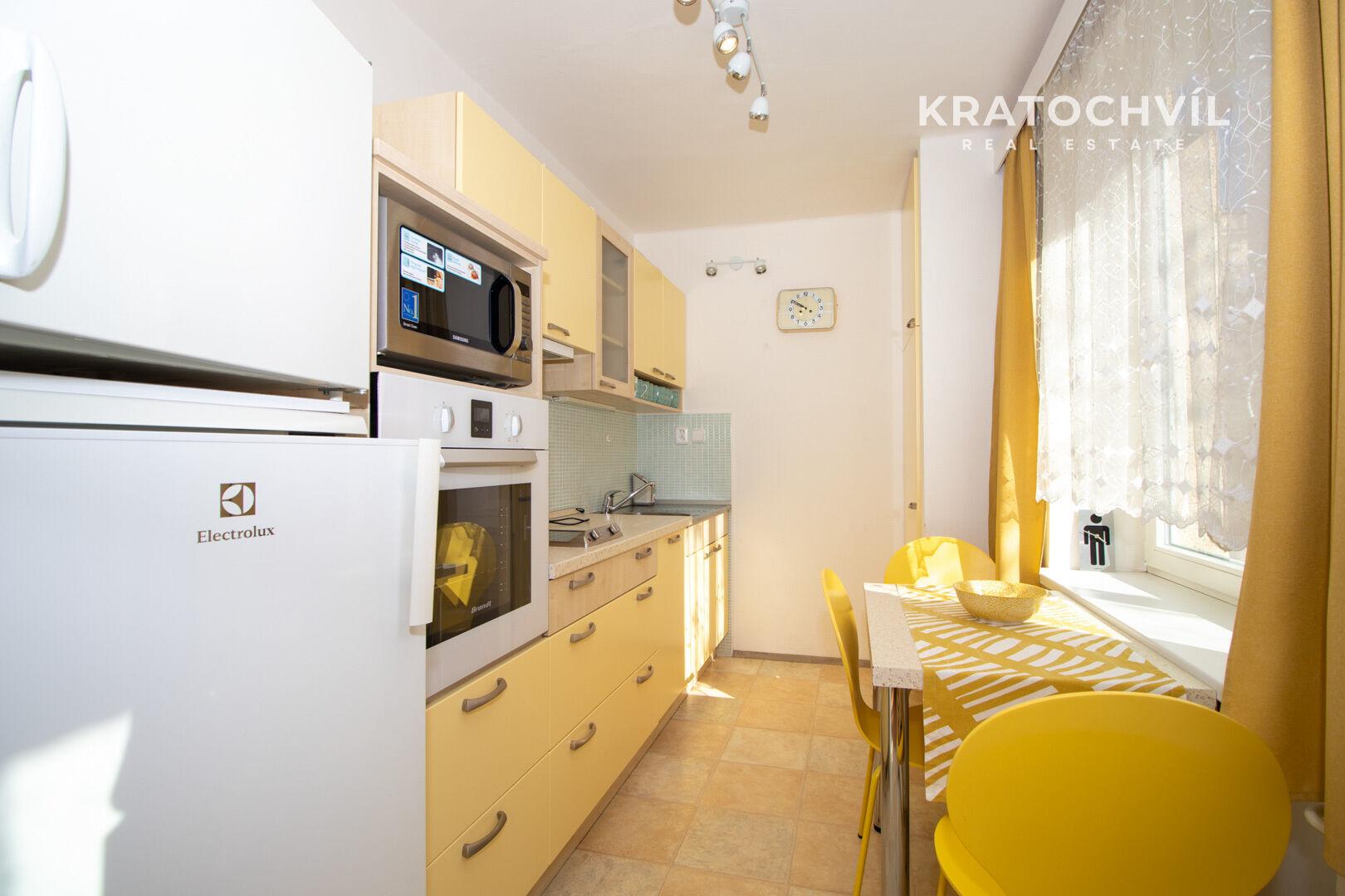 Zařízený 2+1, 52 m2, Praha 2 - Vinohrady