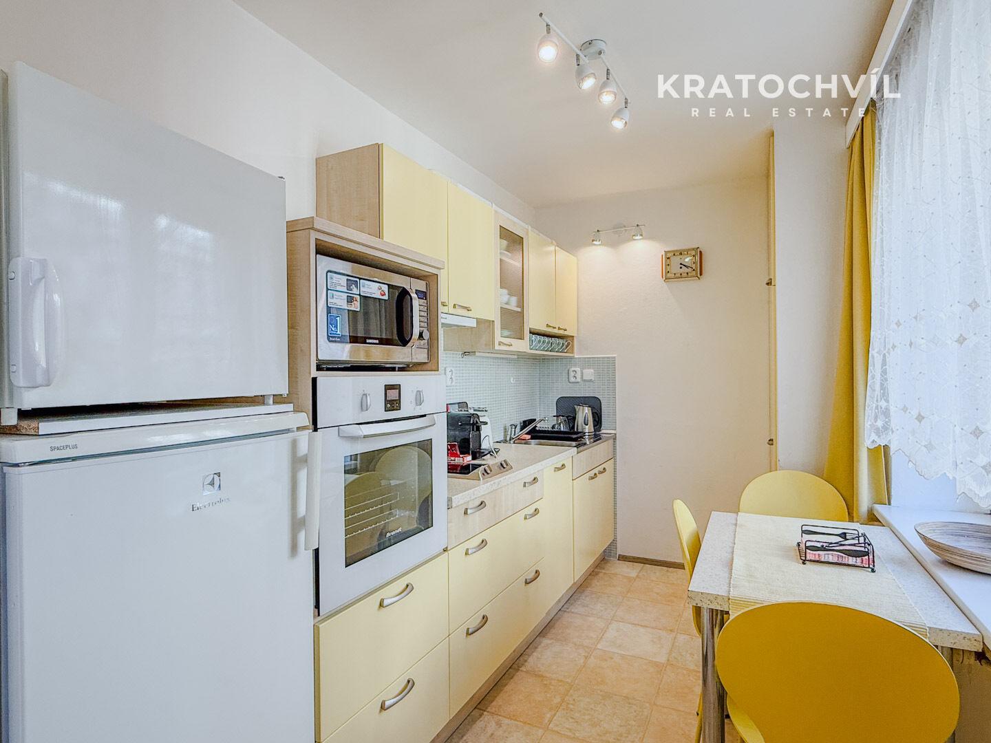 Zařízený 2+kk, 52 m2, Praha 2 - Vinohrady