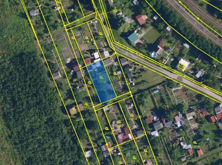 snimek-katastralni-mapy-ortofoto.jpg | Prodej - pozemek, zahrada, 401 m²